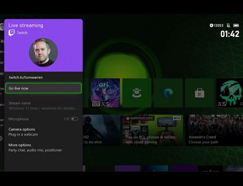 Twitch Streaming ဟာ Xbox Dashboard ဆီကို ပြန်သွား နေပါတယ်